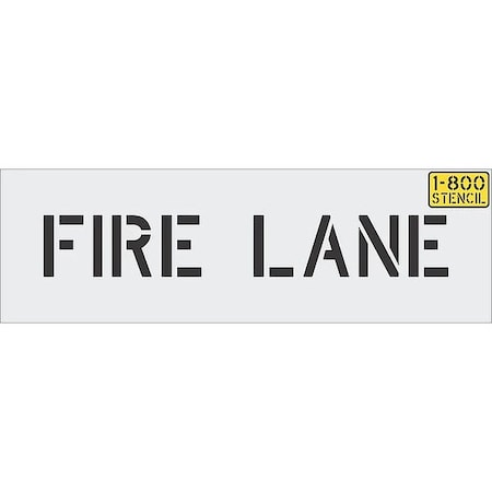 Rae IndividualStencil, Message, LDPE 4042-S04