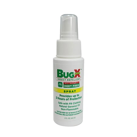 Aero Healthcare BugX DEET FREE Insect Repellent Spray, 2 oz. Bottle 12850