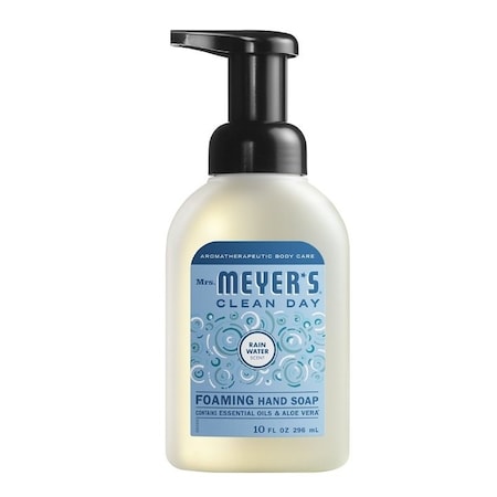 Mrs. Meyers Clean Day 11217 Hand Soap, Foam, Rain Water, 10 fl-oz Bottle 12102