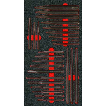 Proto Punch and Chisel Sets, Steel, 26 pieces J46S2KV