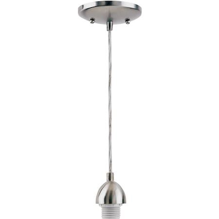 Westinghouse PENDANT SGL LGT NICKEL 70284
