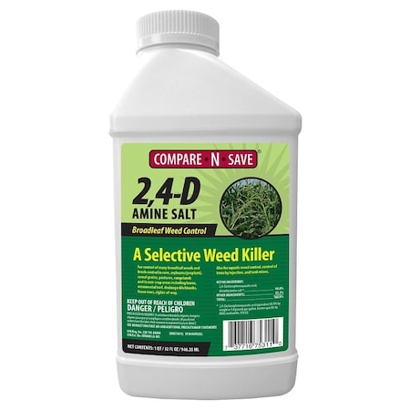Compare-N-Save Broadleaf Weed Control, Liquid, Spray Application, 32 oz 75311