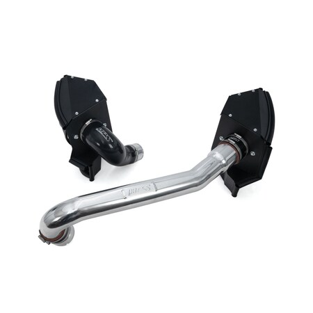 Hps Performance Air Intake Kit with Heat Shield, Polished, 827-772P