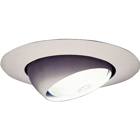 Halo Recessed Light Trim, Metal Body, White 78P