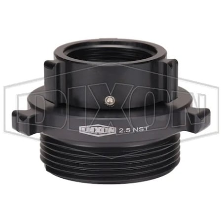 Dixon Style N54 Rocker Lug Adapter, 1-1/2 x 2-1/2 in, Female NST NH Swivel x Male NST NH N54-15F25F