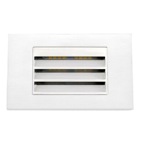 Westgate INTEGRATED STEP LIGHT 120V 3W 3CCT, HORIZ. LOUVER, WHITE, 5W, 30K/40K/50K SLE-LH-120V-MCT-WH