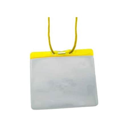 Brady Extra Large Event Badge Holders with Neck Cord and Adjustable Cord Lock 1860-2909