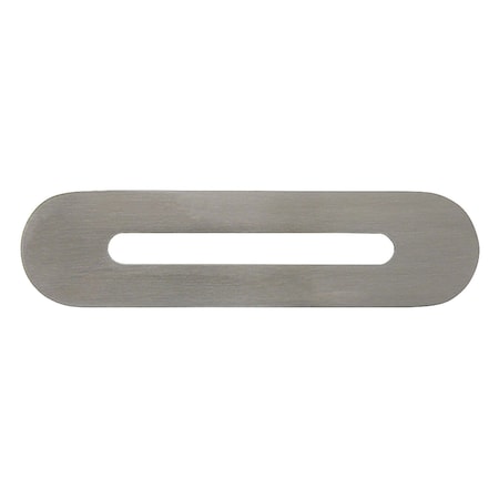Kingston Brass Bathtub Overflow Hole Cover, Brushed Nickel TC4028