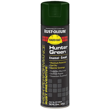Rust-Oleum Hunter Green, Gloss, Oil, 15 oz V2138838
