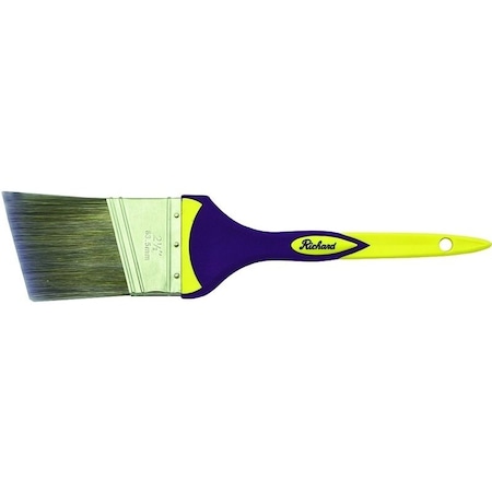 Hyde Paint Brush, Polyester Bristle, Soft-Grip Handle 80842