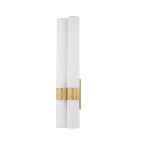 Corbett Lighting Balerma 6.25 in. Wall Sconce Vintage Brass 494-04-VB