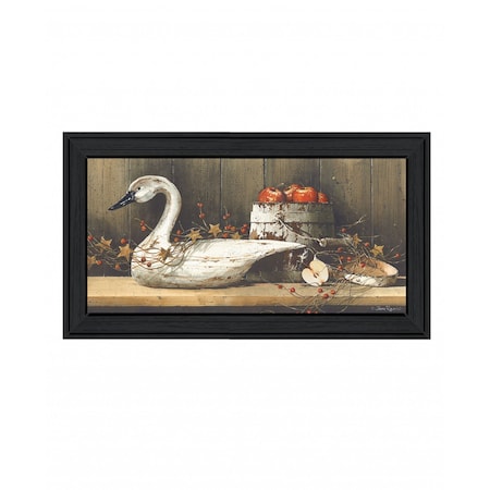 Homeroots Apple Appeal 1 Black Framed Print Wall Art 407373
