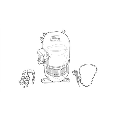 Copeland 460v3ph 18,300btu R-22 Comp. CS18K6E-TFD-945