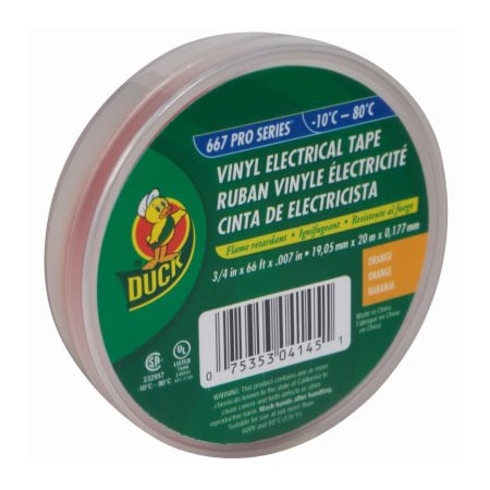 Duck Brand Elec Tpe 3/4"X66' Orange 299005