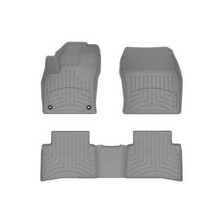 Weathertech Grey, Front and Rear FloorLiner HP 46917-1-2IM