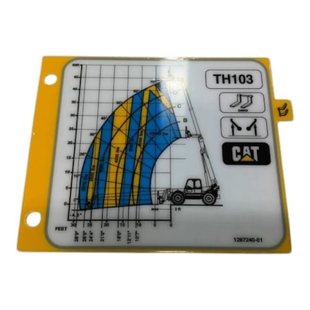 Caterpillar CHART-DUTY, OEM 1287240