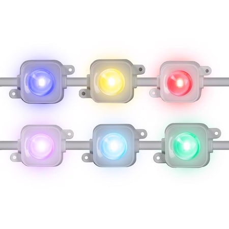 Celebrations Platinum LED RGBW 12 ct Smart-Enabled Christmas Lights Add On 11-15015A