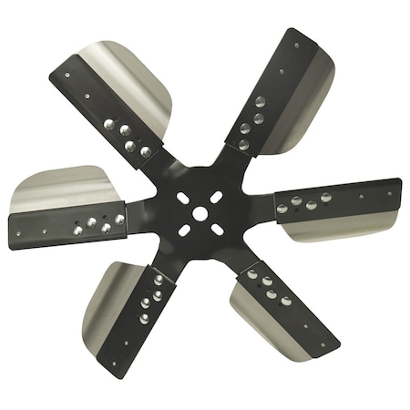 Derale 17617 17 in. Heavy Duty Stainless Steel Flex Fan DER17617
