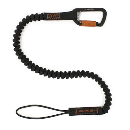 Tremmor Tool Lanyard 35-51in, 15 lb Capacity, Dual Action Carabiner TR0150