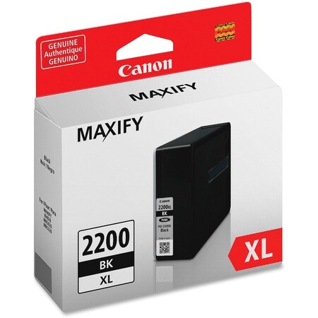 Canon Tank, Ink, Black, Xl PGI2200XLBK