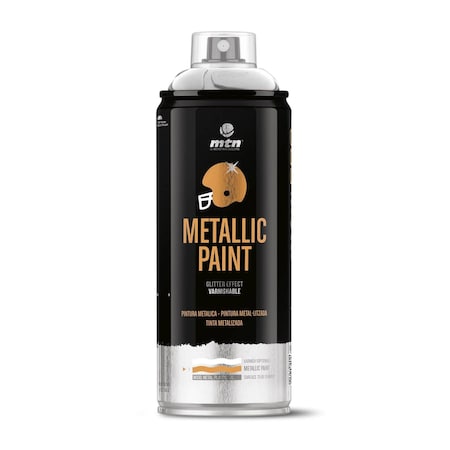 Mtn PRO Metallic Spray Paint - Metallic Aluminium EX014PR9006