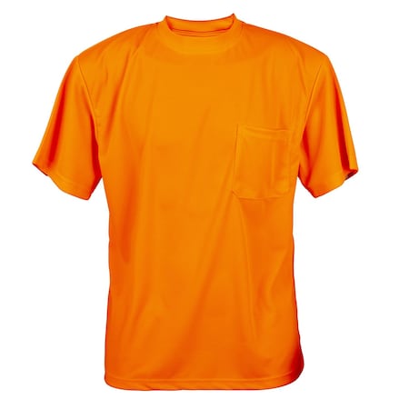 Cor-Brite Shirt, Short Sleeves, Orange Mesh V1302XL