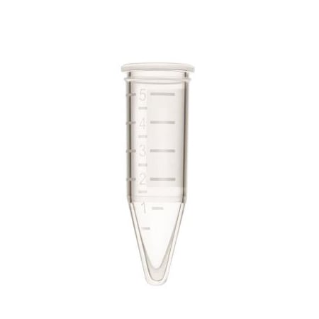 Simport Scientific 5ml Micrewtube Only, Natural, 200 per package, 200PK 401100