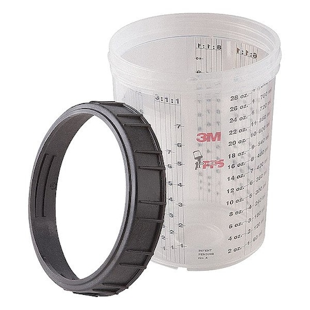 3M Cup and Collar, Large, PK4 16023