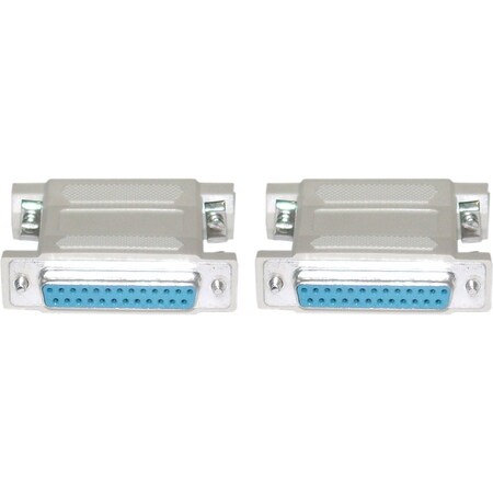 Cable Wholesale DB25 Coupler / Gender Changer, DB25 Female to DB25 Female 30D3-21400