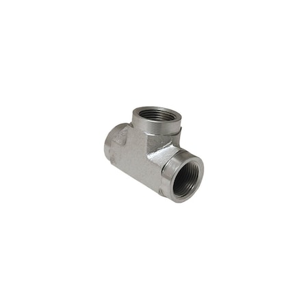 Apache Hydraulic Tee Adapter, 1/4-In. FP Thread 39006000