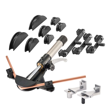 Vevor Hydraulic Tubing Bender Kit 1/4 to 7/8 in Tube Pipe Bender Forward Reverse HHW-22B