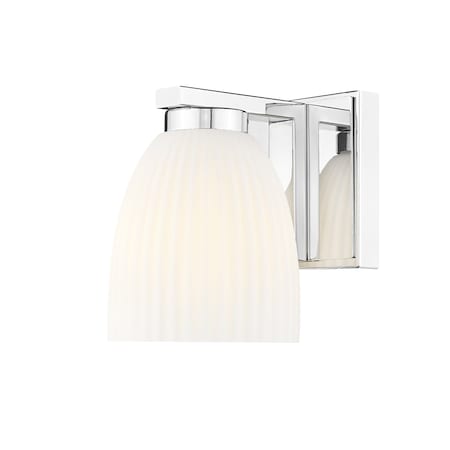Z-Lite Naya 1-Light Wall Sconce, 5 in W, Chrome 7518-1S-CH