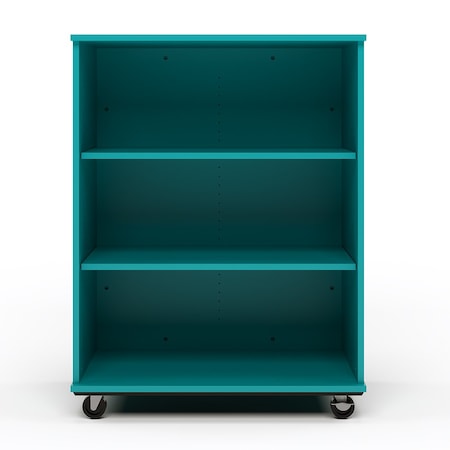 Tot Mate Mobile Wood Cabinet, Ocean, 36 in W x 36 in L x 36 in H x 23 in D TMM513A.M0060