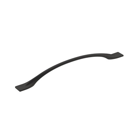 Amerock Uprise 8-13/16 in 224 mm Center-to-Center Matte Black Cabinet Pull BP36920FB
