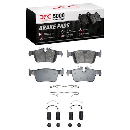 Dfc 5000 Advanced Disc Brake Pad Set,  1551-2410-01