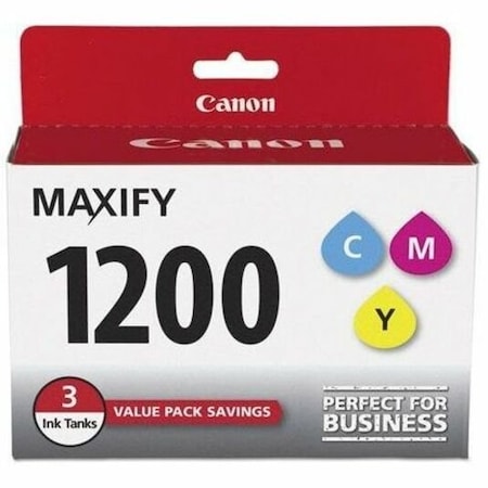 Canon Ink Cartridge, Pgi1200, 3C, Pk, Assorted 9232B005