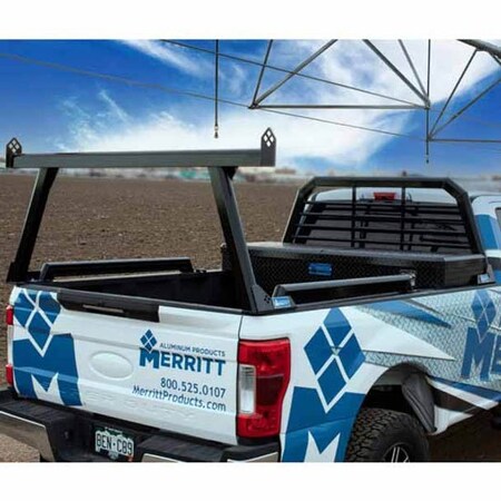 Ilc Replacement For Bedford F350 Year 2009 Aluminum Utility Rack 20 X 72 In Gloss Black WZ-EF21-H