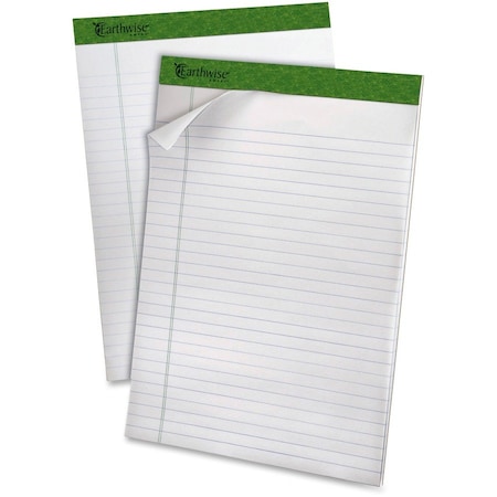 Ampad/ Of Amercn Pd&Ppr Ampad, EARTHWISE BY OXFORD RECYCLED PAD, LEGAL RULE, 8.5 X 11.75, WHITE, 4PK 40102