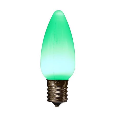 Holiday Bright Lights LED PS C9 Green 25 ct Christmas Light Bulbs 04-02023A