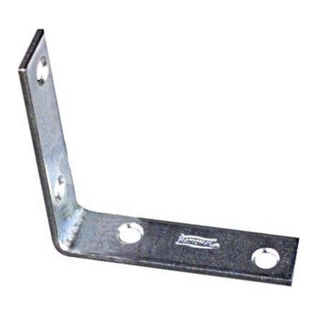 National Hardware 3x34 Zinc Corner Iron, 40PK N266-395