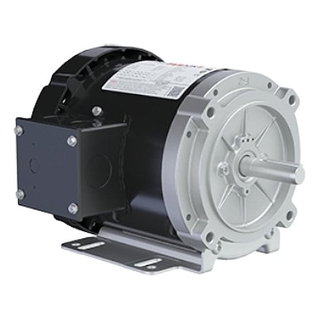 Leeson Three-Phase General Purpose Motor, 1/3 HP, 56C Frame, 575V Voltage, 3,450 Nameplate RPM 056T34F15666