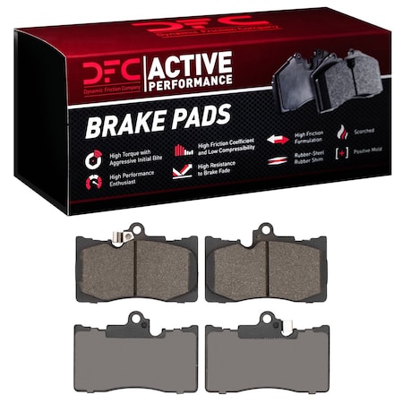 Dfc Active Performance, Disc Brake Pad Set,  1115-1118-00
