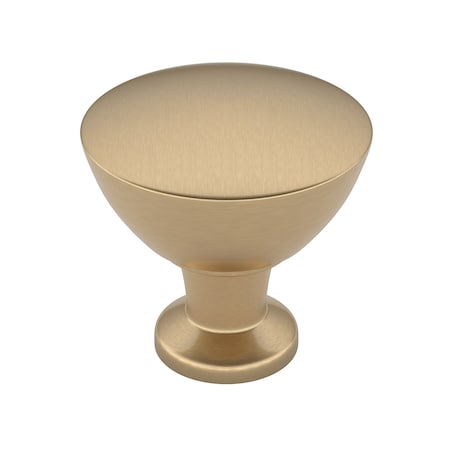 Richelieu 1 5/16 in (34 mm) Champagne Bronze Contemporary Metal Cabinet Knob BP872034CHBRZ