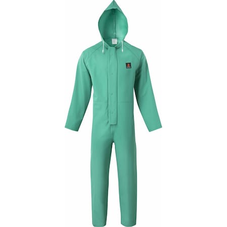 Ironwear Flame Retardant Chemical Waterproof Coveralls, 2X-Large 9030-G-2XL