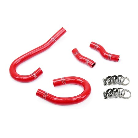 Hps Performance High Temp Reinforced Silicone Heater Coolant Hose Kit, Red, 57-1473-RED