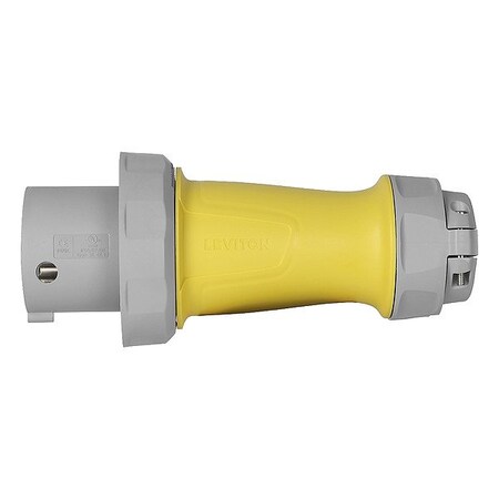 Leviton Pin & Sleeve Plug M5100P7WLEV