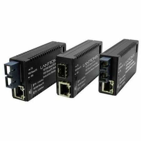 Transition Networks INDUSTRIAL MINI CONVERTER 10/100BTX TO 100BFX SC MM 2KM M/E-ISW-FX-02(SC)