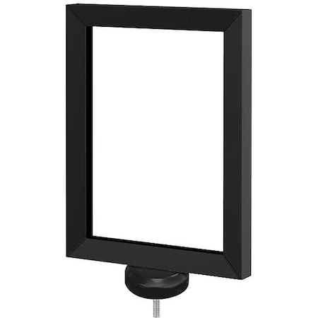 Visiontron Black Sign Frame 8.5 In.x11 In. FR811HDSB-CP2P