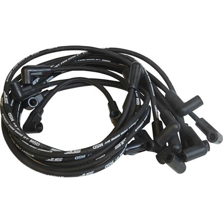 Msd Co. 5562 Street Fire Wires Spark Plug Wire Set, Black M46-5562