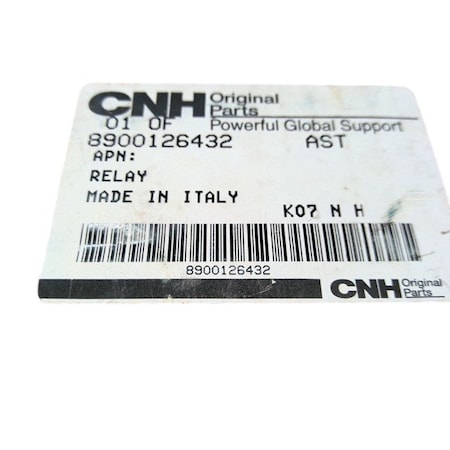 Cnh RELAY, CNH OEM 8900126432 8900126432